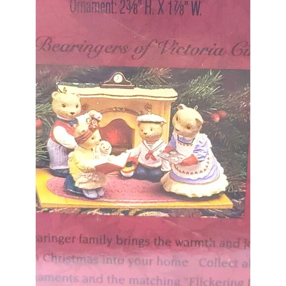 Hallmark Keepsake Ornament Bearnadette Bearinger Bear 1993 - Picture 8 of 8